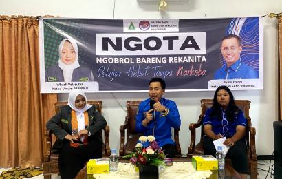 SANS dan IPPNU Kolaborasi Dialog Pelajar Hebat Tanpa Narkoba