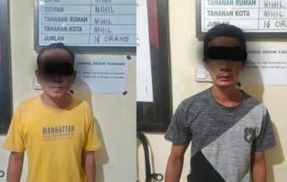 Dua pelaku ditangkap