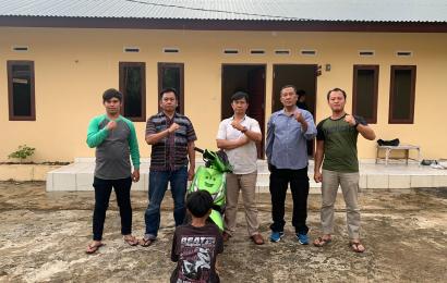 Pelaku Saat Diamankan Polsek Muara Bangkahulu 