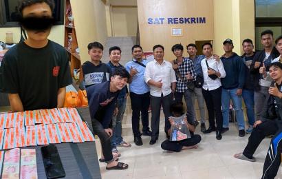 Pelaku dan barang bukti