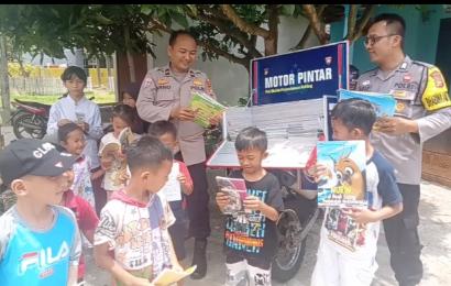 Polres Kaur Beri Dukungan Motor Pintar Bhabinkamtibmas Polsek Kaur Tengah 