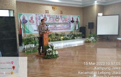 Kapolres Lebong Hadiri Pertemuan Rutin dan Silaturahmi Ika Semaku