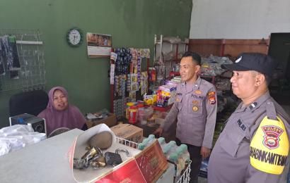 KRYD, Polsek Sukaraja Sambang Warga dan Patroli Kamtibmas