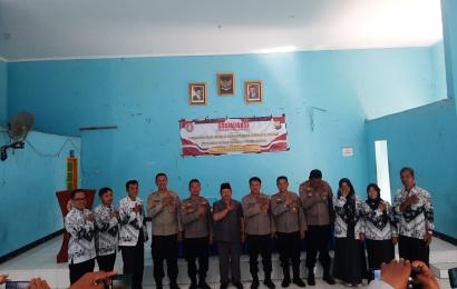 Sosialisasi PKS PGRI dan Polda Bengkulu di Seluma Dihadiri Kapolsek Jajaran