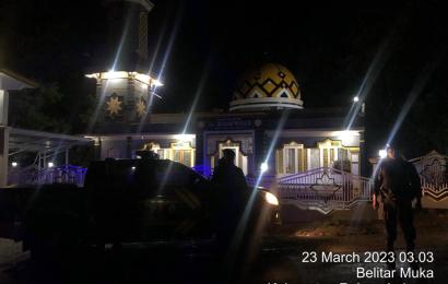 Sat Samapta Polres Rejang Lebong Laksanakan Patroli Rutin di Jalan Lintas Curup – Lubuk Linggau