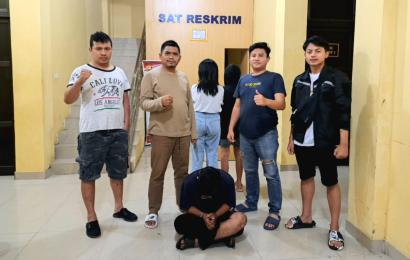 Terduga pelaku berhasil ditangkap