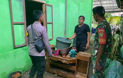 Rumah Warga Kaur Utara Kebakaran, Polisi Turun Cek TKP
