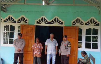 Laksanakan Pengamanan Ibadah Gereja Pada Minggu Pagi Jadi Rutinitas Polsek Padang Jaya
