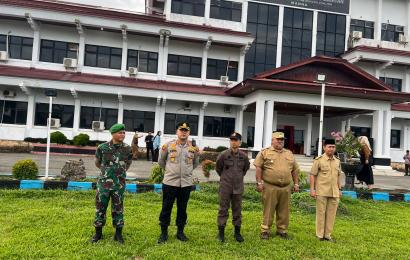 Kapolres BS Hadiri Apel Kesiapsiagaan dalam Rangka Mengantisipasi dan Menghadapi Ancaman Bencana