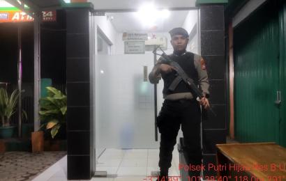 Cegah Ganggguan Kamtibmas, Polsek Putri Hijau Laksanakan Pengamanan Obyek VItal