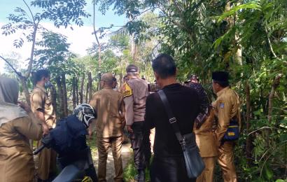 Titik Nol Pembangunan Rabat Beton Kadun l Desa Talang kering Kec. Air Napal 