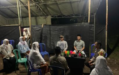 Polsek Pino Raya Monitoring Pelaksanaan Ibadah Suluk