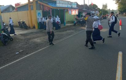 Commander Wish, Polres Bengkulu Tengah Antisipasi Laka dan Kemacetan 