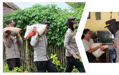 Ramadan Berbagi, Polres Kepahiang Buat Warga Tersenyum dengan Bantuan Sembako