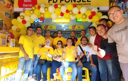 Perluas Pelayanan Indosat ke Ujung Sumatera, IM3 Buka Mini Gerai di Sabang Aceh