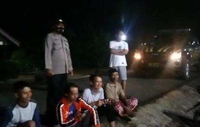 Antisipasi Gangguan Kamtibmas, Polsek Giri Mulya Patroli Subuh di Bulan Ramadan 