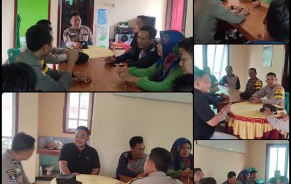 Jumat Curhat, Polsek Kaur Selatan Tampung Keluhan Warga Desa Kasuk Baru