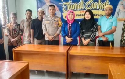 Polsek Nasal Jumat Curhat Bersama Tokoh Masyarakat