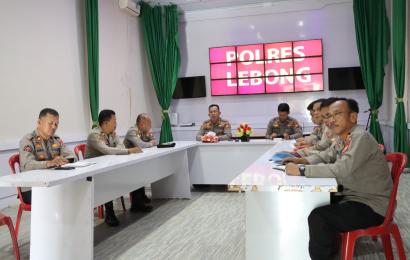 Kapolres Lebong Ikuti Arahan Asops Kapolri dalam Rangka Ops Ketupat Nala 2023