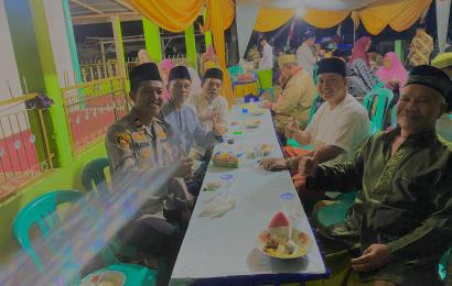 Kapolsek Hadiri Giat Safari Ramadhan di Masjid At Taqwa Desa Lubuk jale