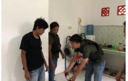 Giat Imbangan Operasi Pekat Nala, Polsek Batik Nau Amanakan Minuman Keras