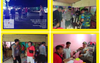 Polsek Kampung Melayu Gelar Razia Ciptakan Kamtibmas di Bulan Ramadan