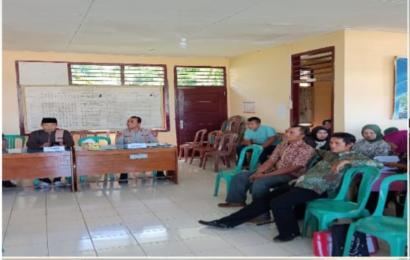 Polsek Manna Hadiri Rapat Pleno Terbuka Rekapitulasi DPHP Kecamatan Bunga Mas