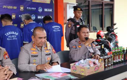 Ops Pekat Nala I, ini Capaian Polres Rejang Lebong