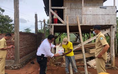 Satres Narkoba Polres Kepahiang Salurkan Bantuan Sosial