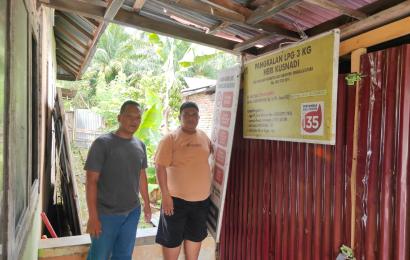 Antisipasi Kelangkaan Jelang Lebaran, Polsek Lais Cek Ketersediaan LPG