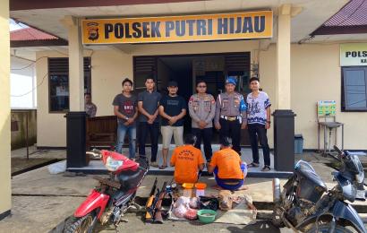 Dua pelaku pencurian ternak berhasil ditangkap