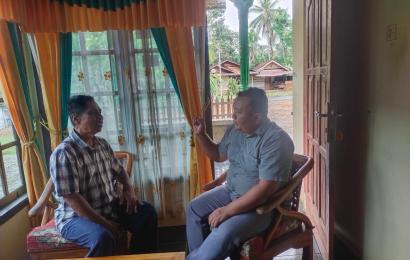 Polsek Giri Mulya Lakukan Koordinasi Bersama Pengurus Gereja Terkait Ibadah Jumat Agung dan Paskah