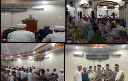 Mendekatkan Diri dengan Masyarakatat, Polresta Bengkulu Keliling Safari Ramadan 