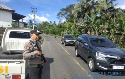 Rutin, Polsek PUT Melaksanakan Kegiatan Patroli Dijalan Lintas Lubuk Linggau - Curup