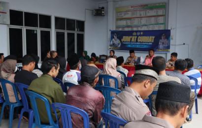 Polres Rejang Lebong Jumat Curhat Bersama Warga Desa Air Meles Bawah