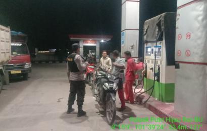  Polsek Putri Hijau Rutin Patroli Malam Untuk Cegah Terjadinya Tindak Kriminalitas