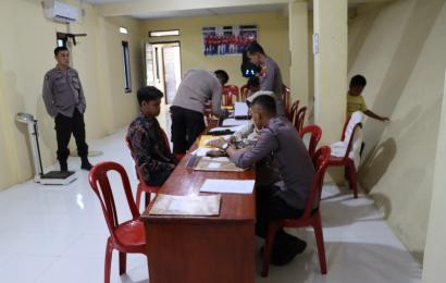 Generasi Muda Kabupaten Mukomuko Datangi Polres