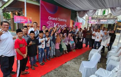 Indosat Perluas Layanan 3 Kiosk  Mulai Sumatera Bagian Utara hingga Selatan