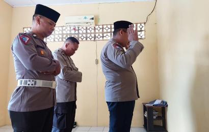 Polsek Gading Cempaka Gelar Salat Ghaib Untuk Istri Wakapolri 