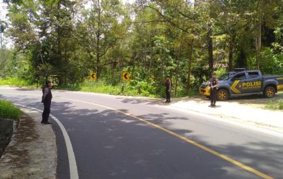Polres Rejang Lebong Patroli di Desa Taba Padang 