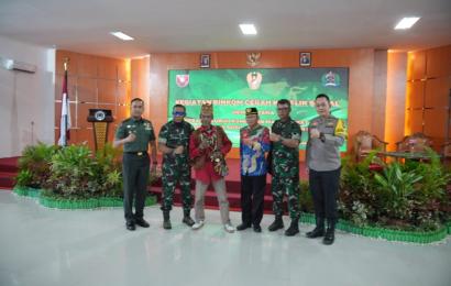 Cegah Konflik Sosial, Brigjen Antoninho Bicara di Kodim- Kodim