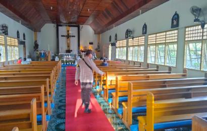 Polres Bengkulu Selatan dan Polsek Jajaran Lakukan Pengamanan Ketat Rangkaian Ibadah Perayaan Paskah di Gereja