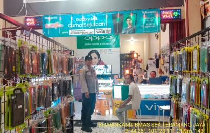 Polsek Teramang Jaya Gelar KRYD 