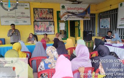Kapolsek Lebong Utara Hadiri Musdessus Ketahanan Pangan di Desa Tunggang
