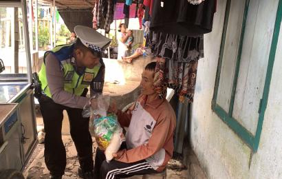 Polres Kepahiang Kembali Salurkan Bantuan Kemanusian Untuk Negeri