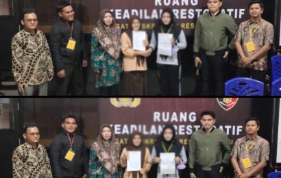 Polresta Bengkulu Mediasi Dua Pelajar Bertikai