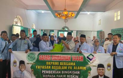 BKPRMI dan Yayasan Assalam Fil Alamin Bagikan 25.000 Bingkisan Ramadan