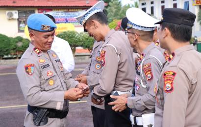  Guna Ciptakan Disiplin Anggota, Si Propam Polres Kaur Gelar Gaktibplin