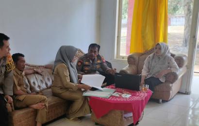 Kapolsek Lais Sambangi Dan Koordinasi Dengan PPK Air Padang