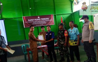 Polsek Penarik Raya Amankan Jalannya Rapat Pleno Terbuka Rekapitulasi DPHP Pemilu 2024